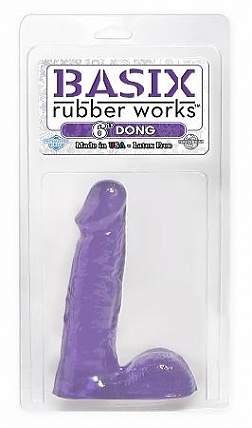 Basix 6" Purple Dong  (wd)