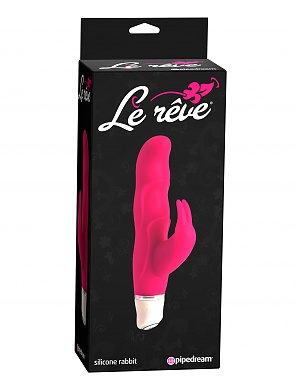 Le Reve Silicone Sweetie Rabbit - Dark Pink