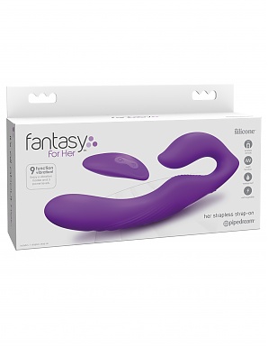 Fantasy For Her Her Ultimate Strapless Strap-On - Purple