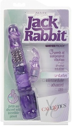 Petite Jack Rabbit Vibe Waterproof Purple 4.75 Inch