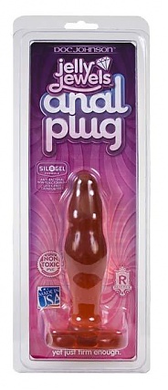 Jelly Anal Plug Big Ruby