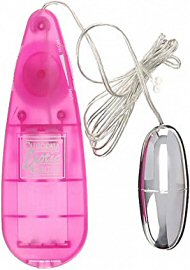 Slim Teardrop Bullet Vibrator Pink (135704)