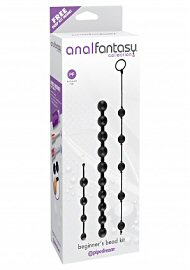 Anal Fantasy Collection Beginner'S Bead Kit - Black (185176)