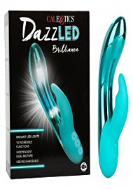 Dazzled Brilliance Led 5 Inch Vibrator - Teal (186845.12)