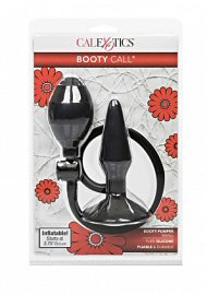 Booty Call Silicone Booty Pumper Butt Plug - Small - Black (189144)