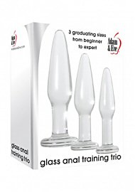 Adam And Eve Glass Anal Training Trio (194128.5)