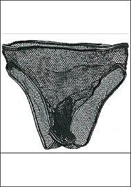 Fishnet Pouch-Front Brief (60028)